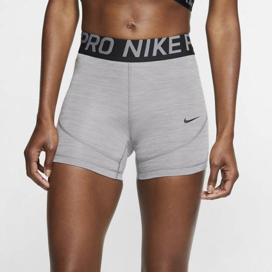 nike pro gray shorts