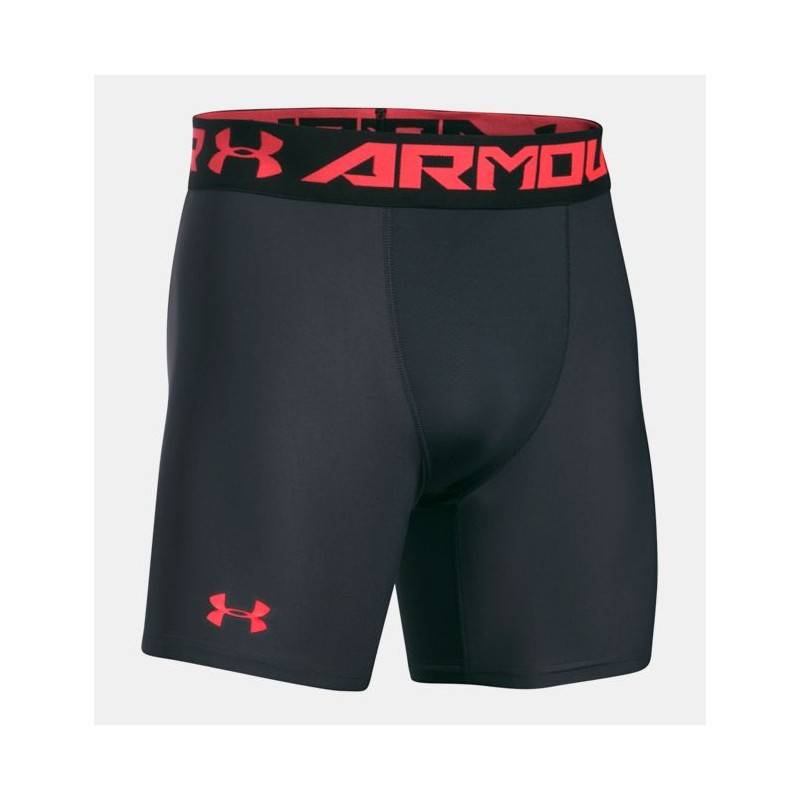 red under armour compression shorts