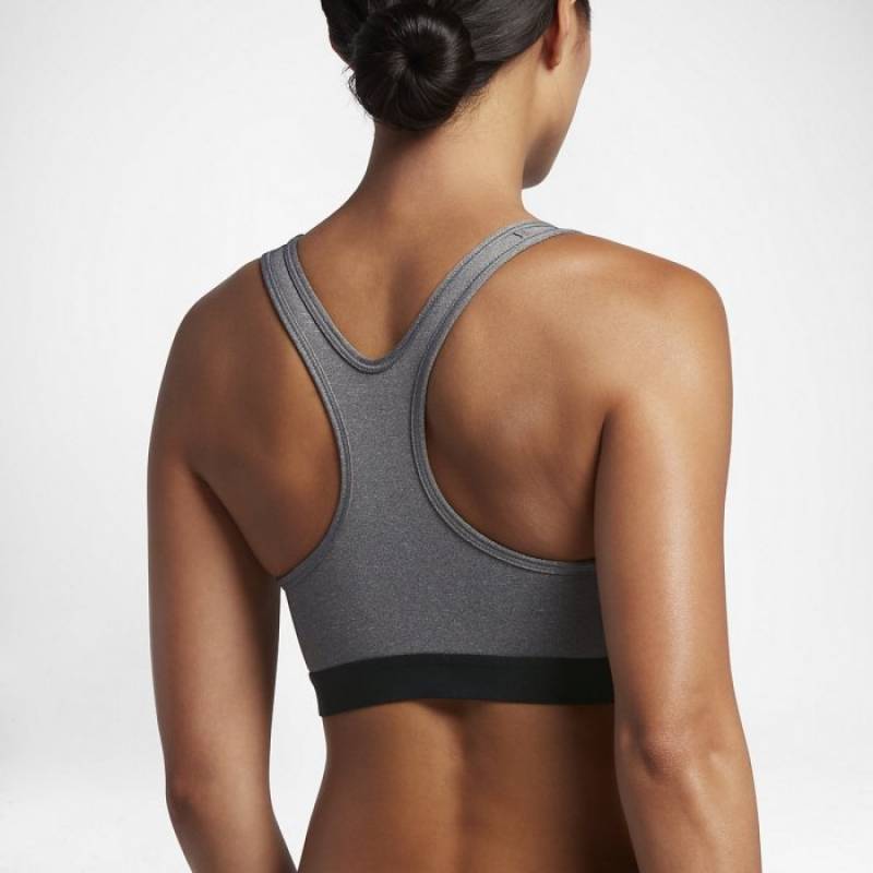 Woman Bra Nike Indy - Black/DK Smoke Grey 