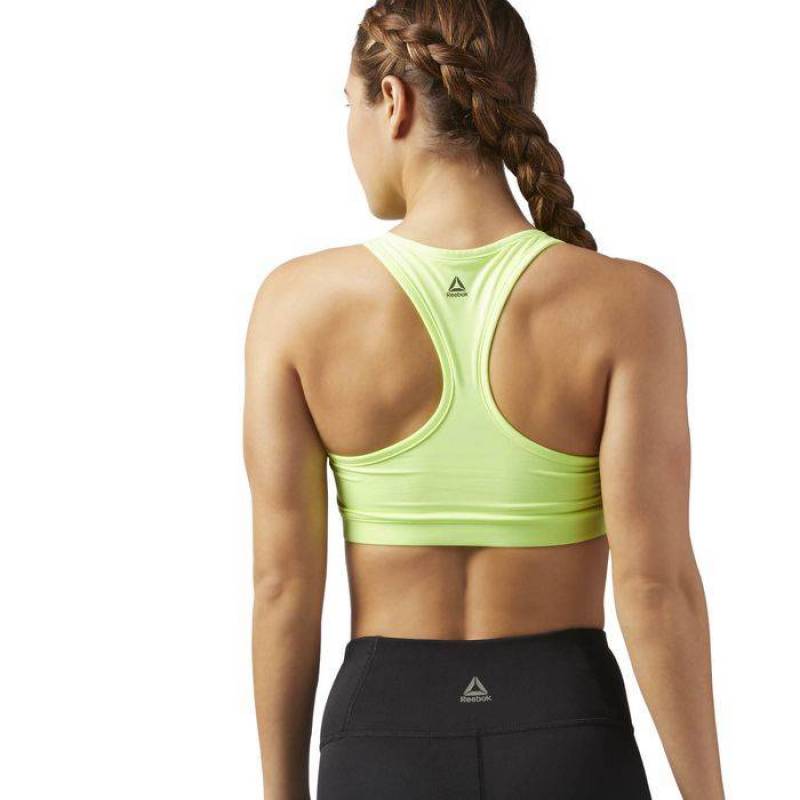 Padded sports bra Nebbia with high support GYM black 