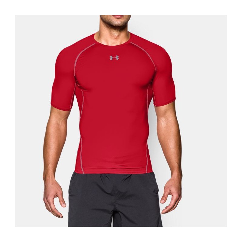 Man compression T-Shirt Under Armour red