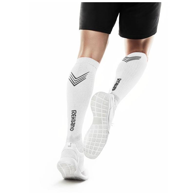 QD COMPRESSION SOCKS - White