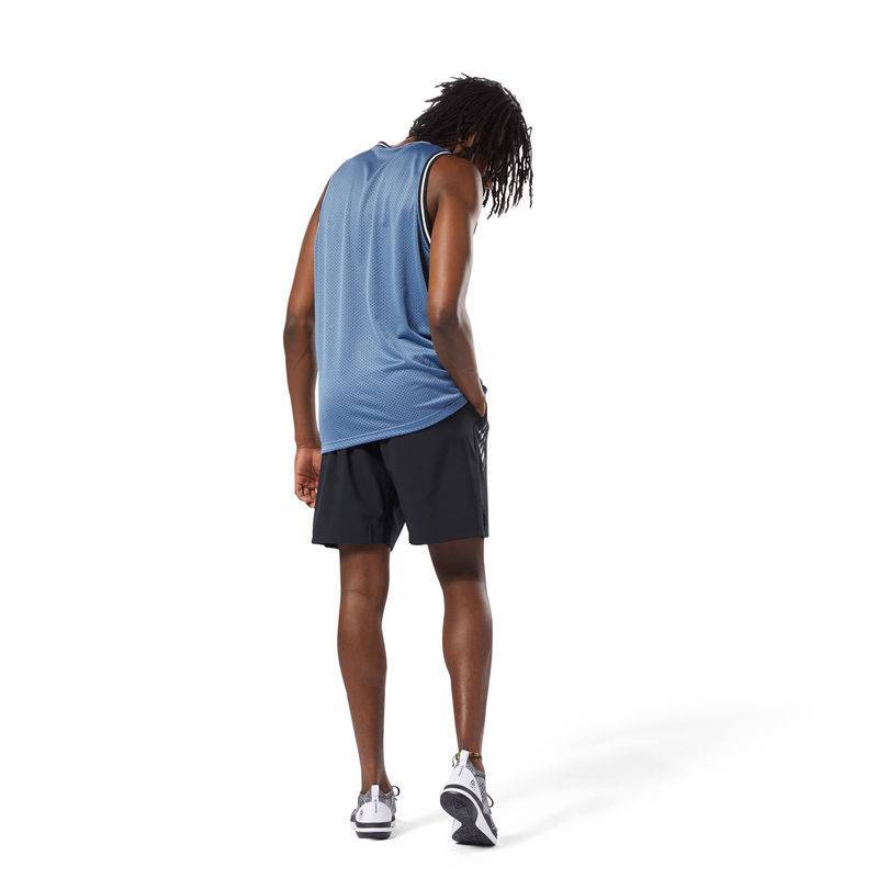 Man top Les Mills MESH BBALL TANK - DJ2182