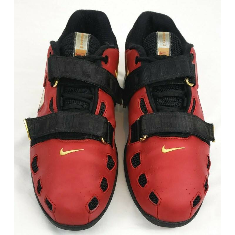 nike romaleos 2 red and gold