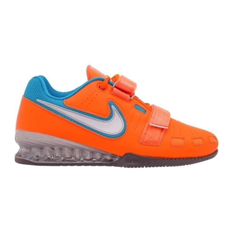 Gewichtsheben Schuhe Nike Romaleos 2 - orange/blau