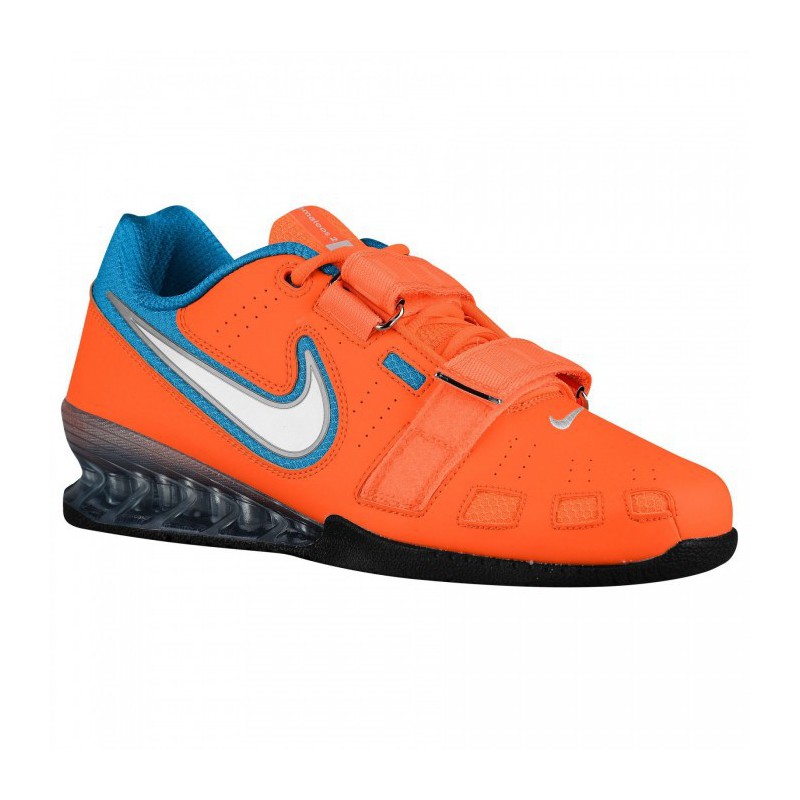 Gewichtsheben Schuhe Nike Romaleos 2 - orange/blau