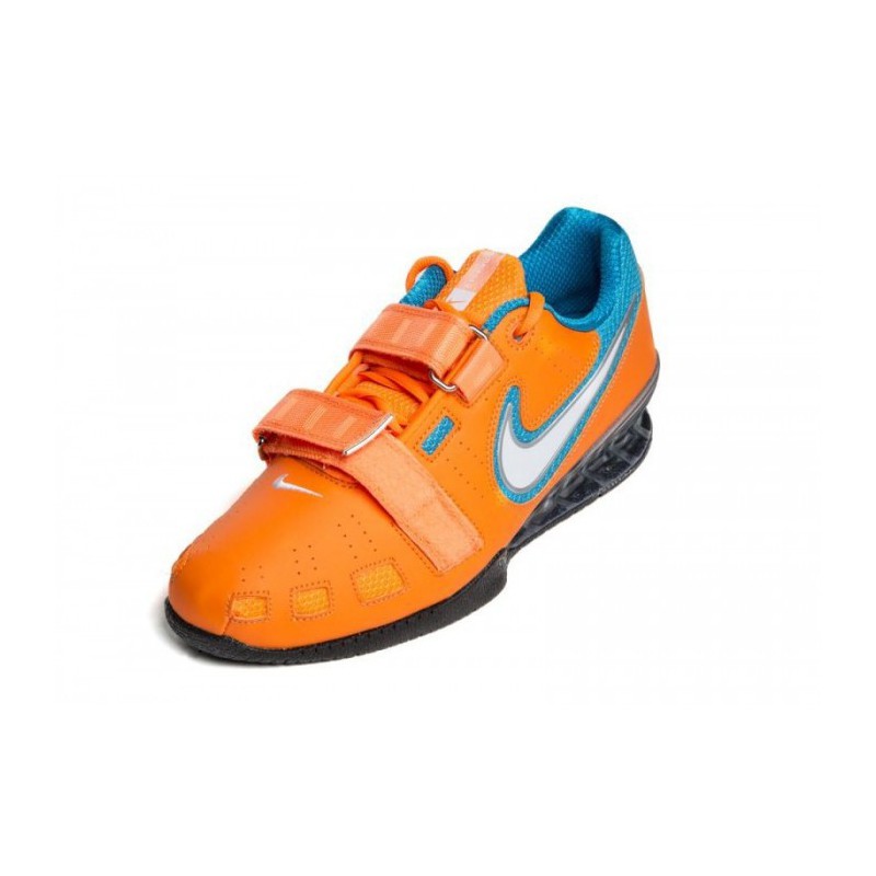 Gewichtsheben Schuhe Nike Romaleos 2 - orange/blau