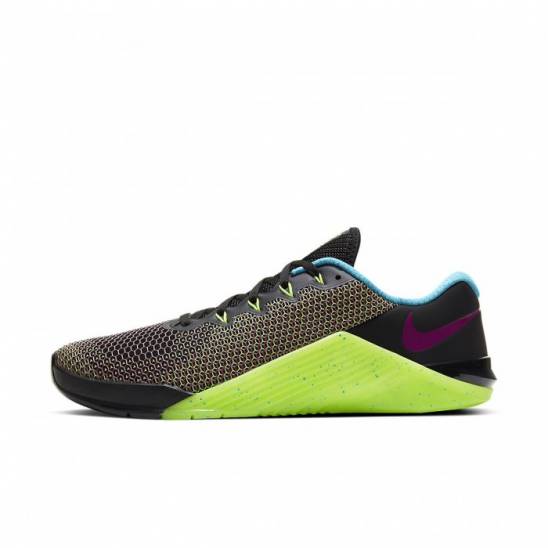 Man Shoes Nike Metcon 5 AMP black/green 