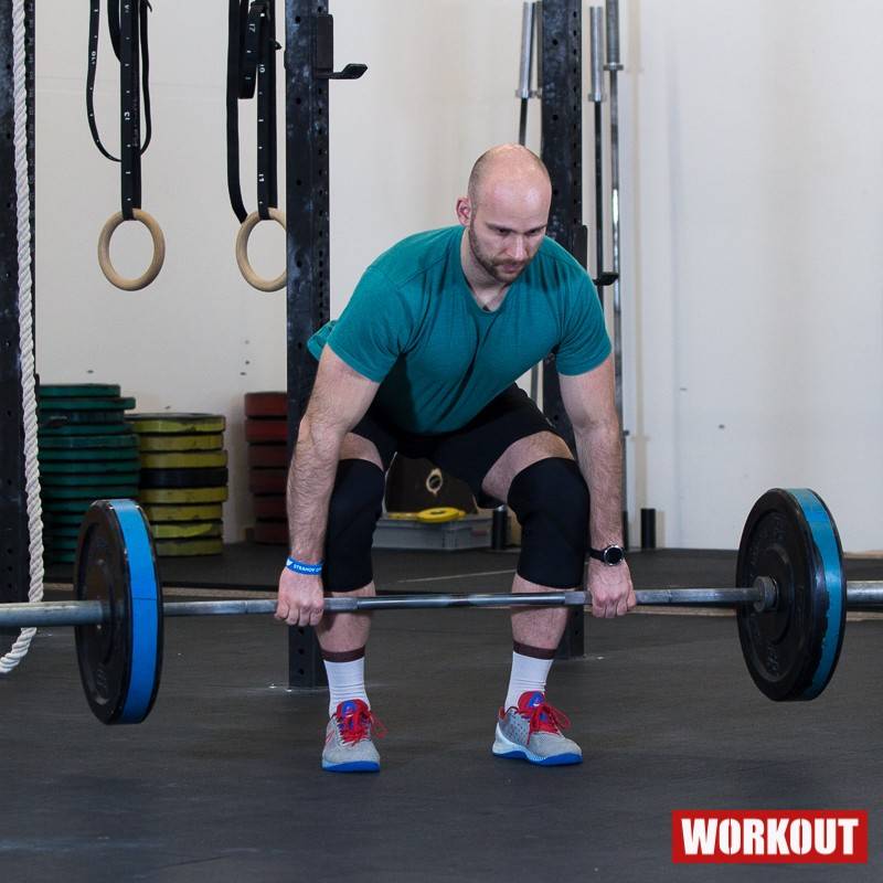 Bandáž kolene WORKOUT 7 mm powerlift - pár - dlouhé / černé