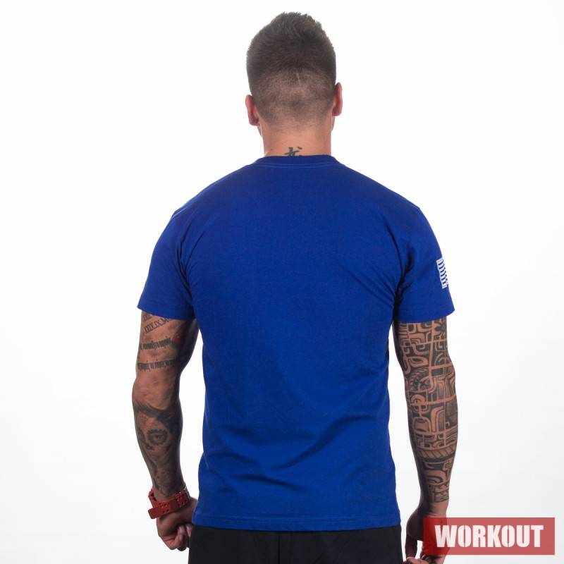 Man T Shirt Rogue Basic Blue Workout Eu