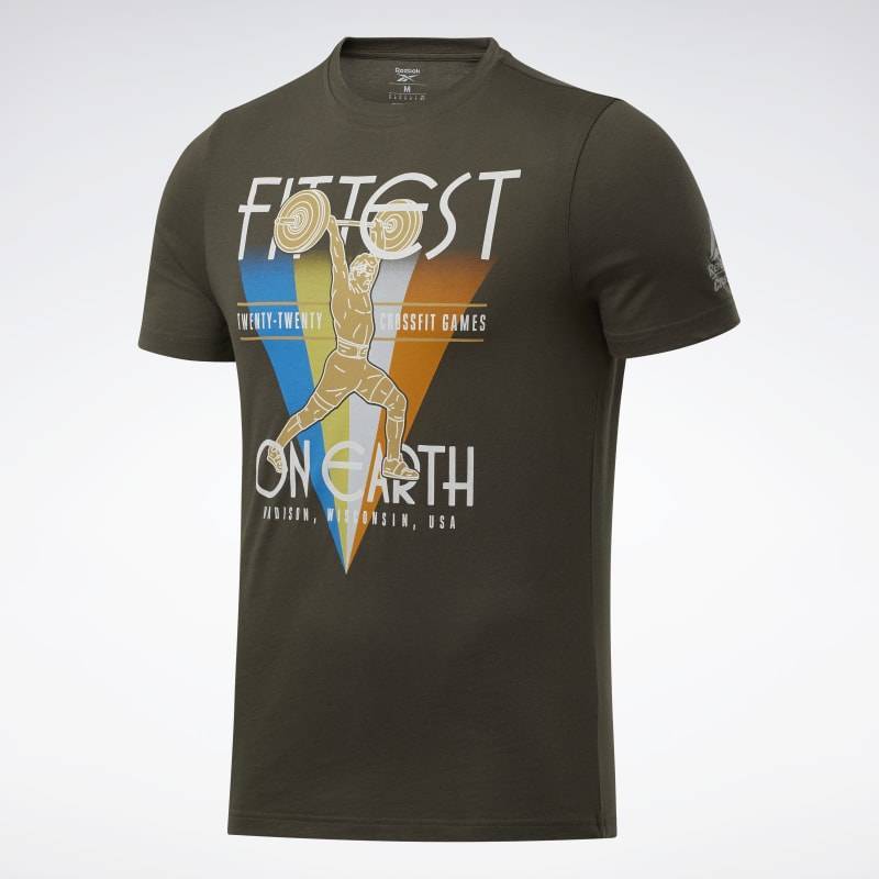 Man T-Shirt Reebok CrossFit Fittest On 