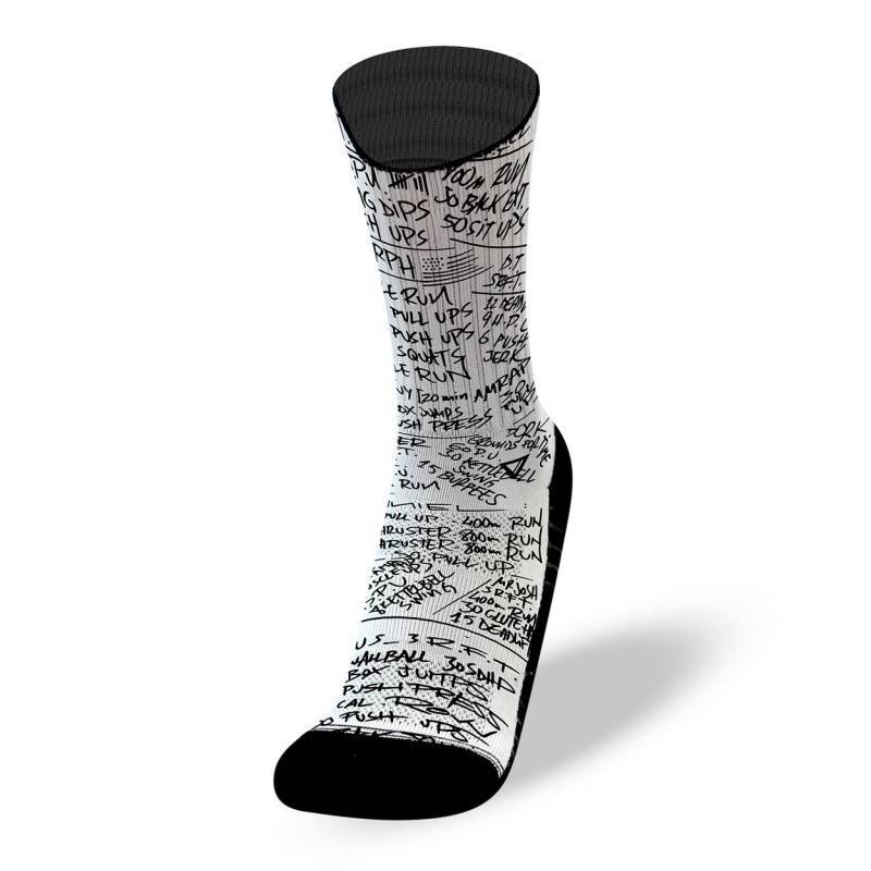 Socken Hero Wods - weiss