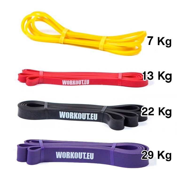 Set of resistance bands - LIGHT BIG