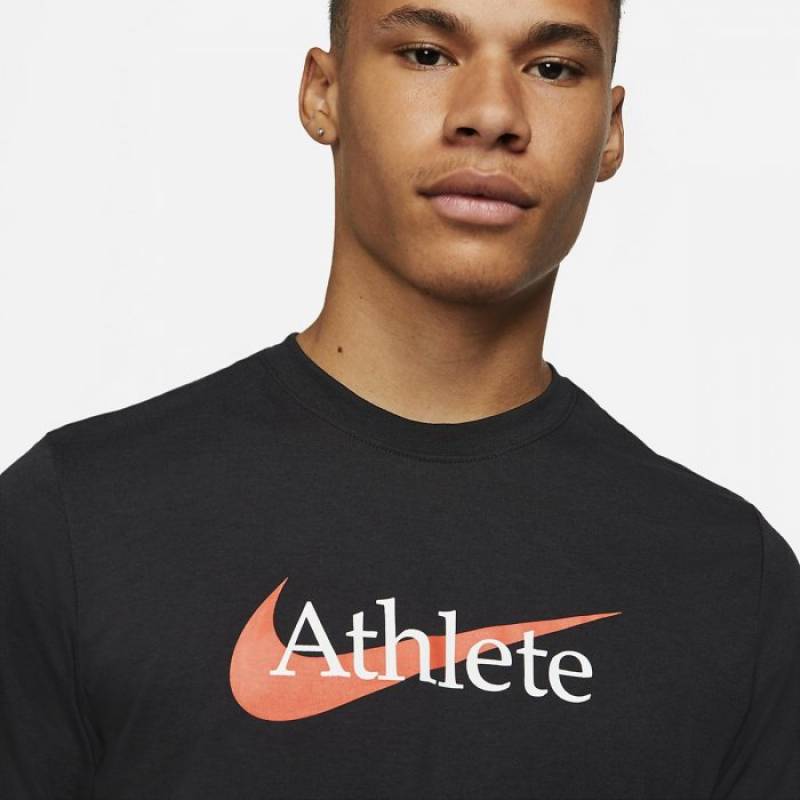 Man T-Shirt Nike Athlete - Black