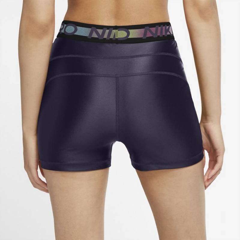 Woman functional Shorts Nike Pro purple