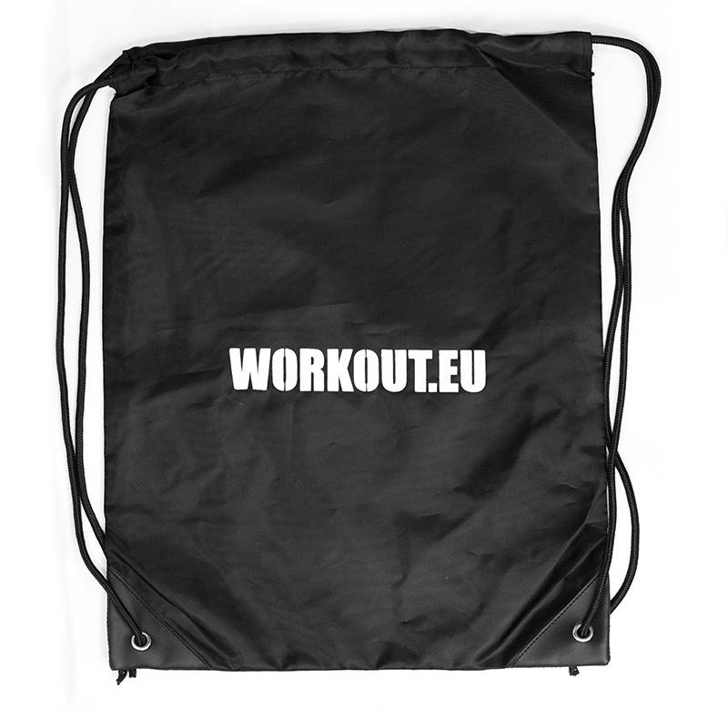 GYMSACK -  Vak na stahovací šňůrky WORKOUT black