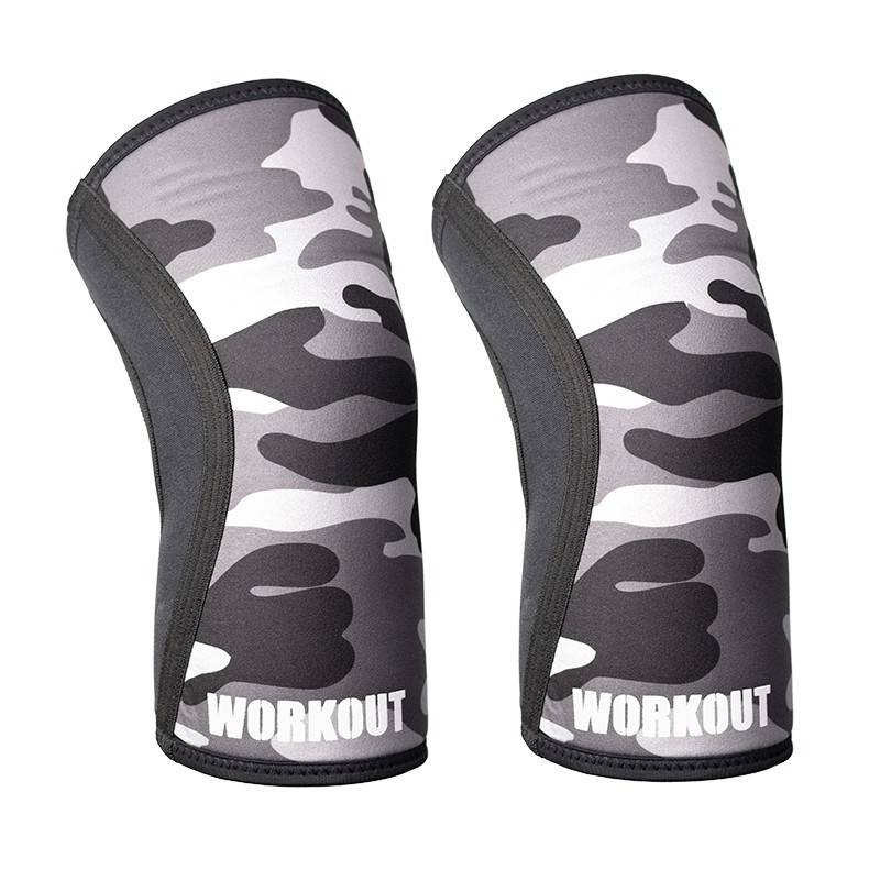 Knee bandage WORKOUT 5 mm - pair - camo