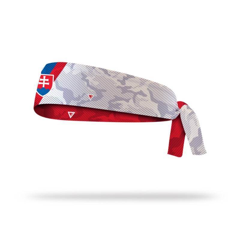 Headband with reversible Slovak design