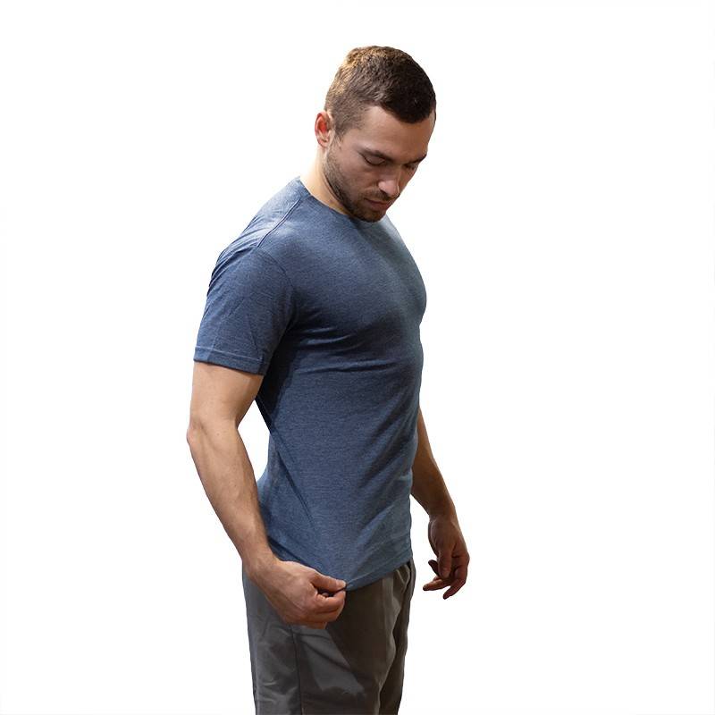 Training T-Shirt WORKOUT - blue