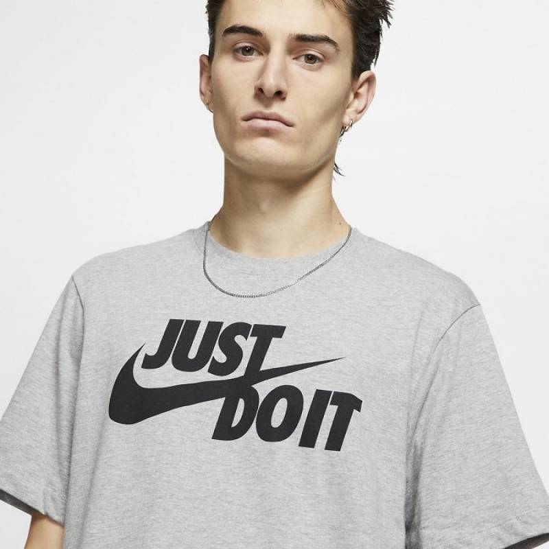 Man T-Shirt Nike Just do it - grey