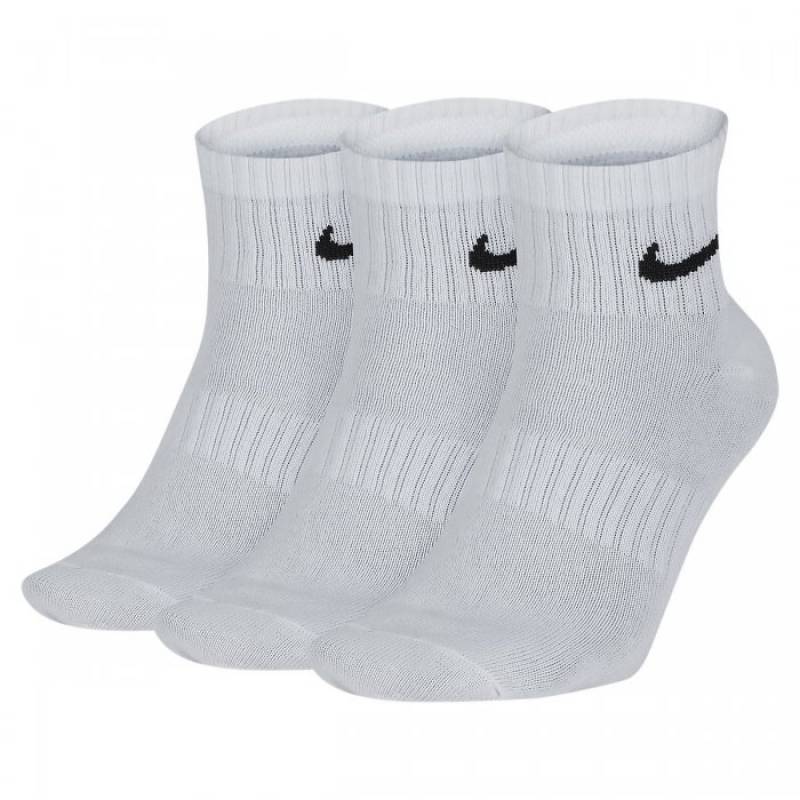 Ponožky Nike Everyday Lightweight Ankle - 3 páry bílá