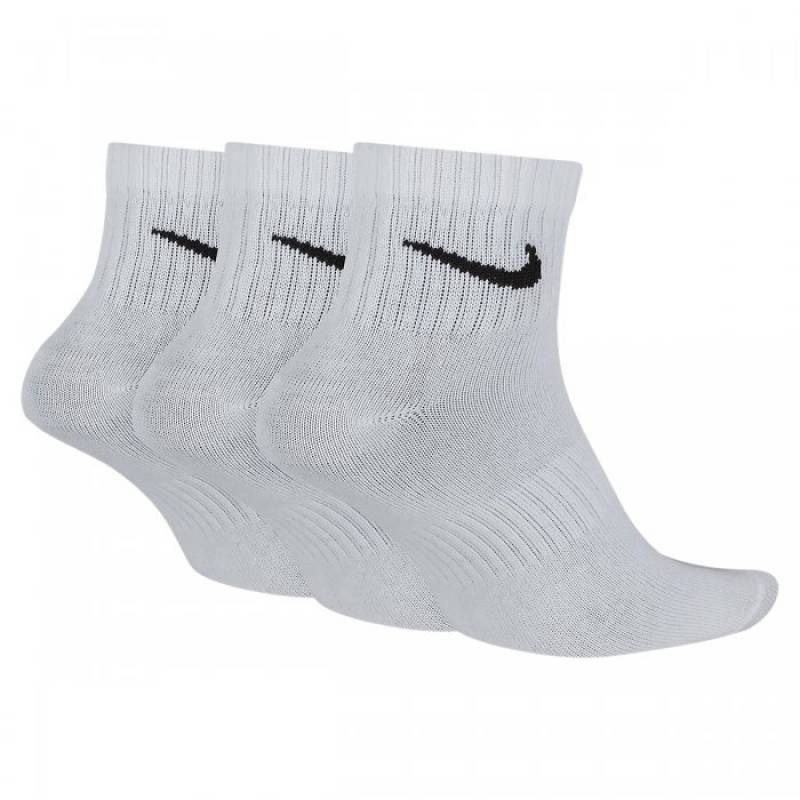 Ponožky Nike Everyday Lightweight Ankle - 3 páry bílá