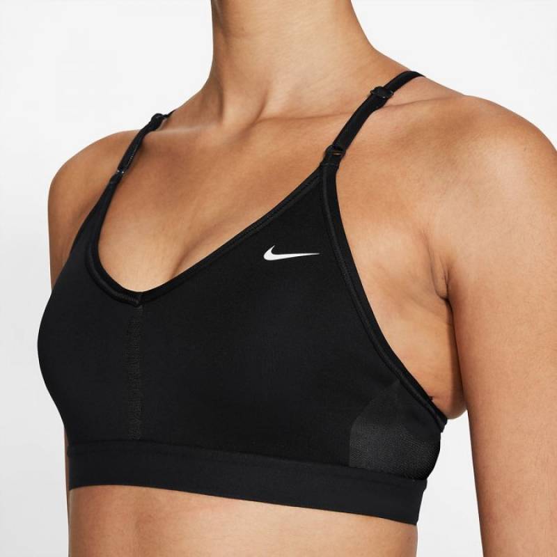 Dámská sportovní podprsenka Nike Indy Swoosh - black