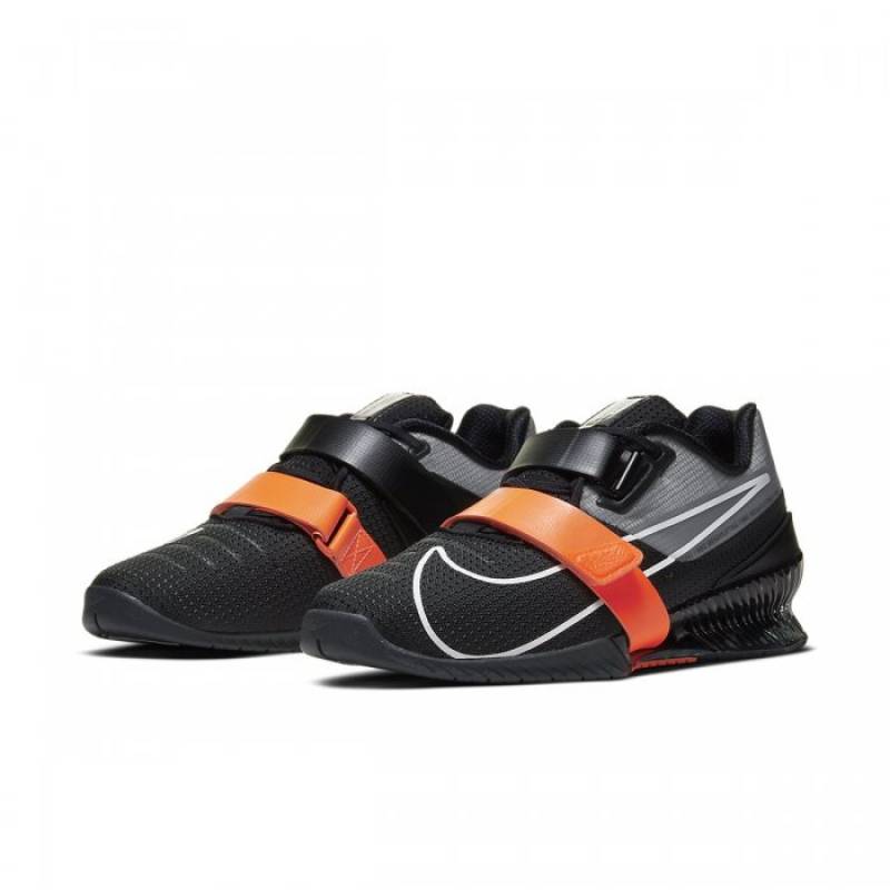 Vzpěračské boty Nike Romaleos 4 - black/orange