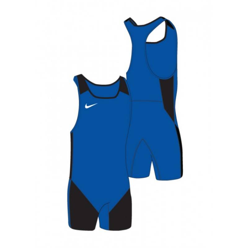 Pánský trikot Nike Weightlifting Singlet Blue Black