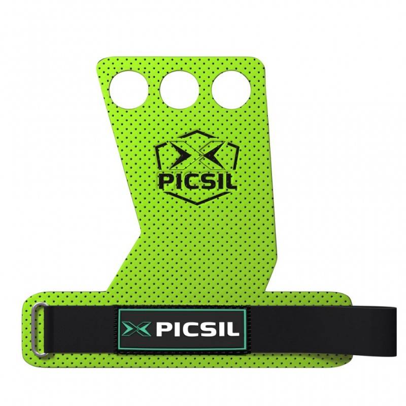 Azor Grips Picsil - 3 holes - green