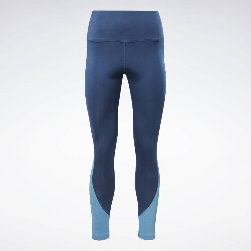 Woman Tight Reebok high rise - modrá