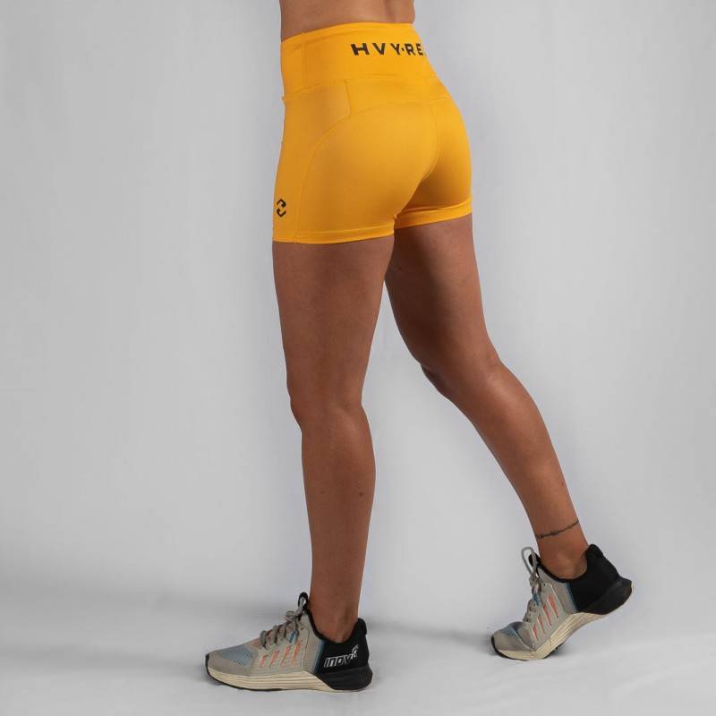 Waist Shorts Heavy Rep - Mustard/Black