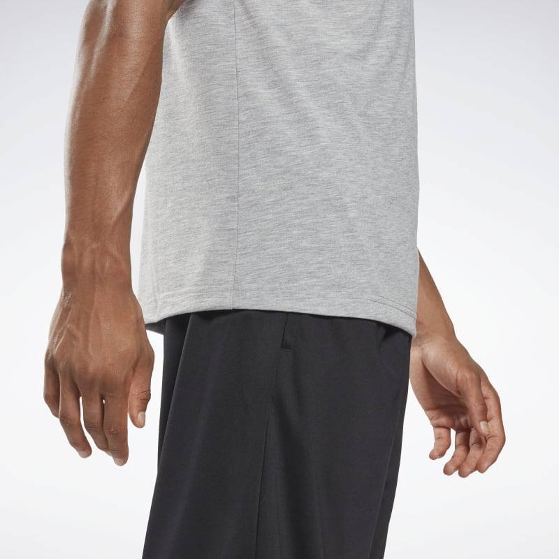 Man T-Shirt Reebok Training Tee - grey