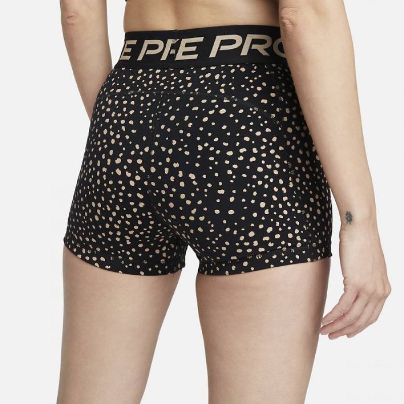 Woman functional Shorts Nike Pro Dri Fit - black/hemp/white