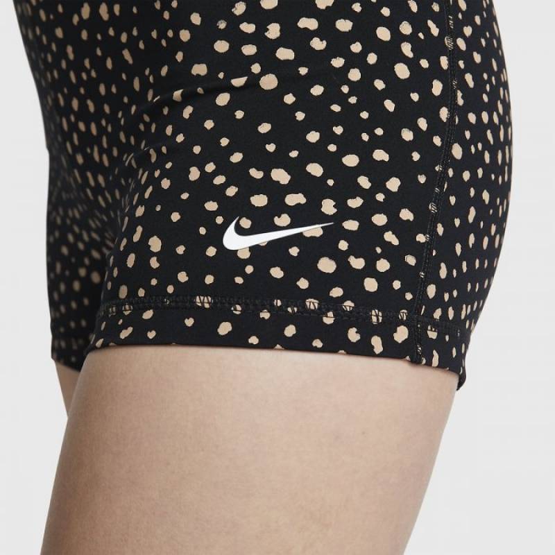 Woman functional Shorts Nike Pro Dri Fit - black/hemp/white