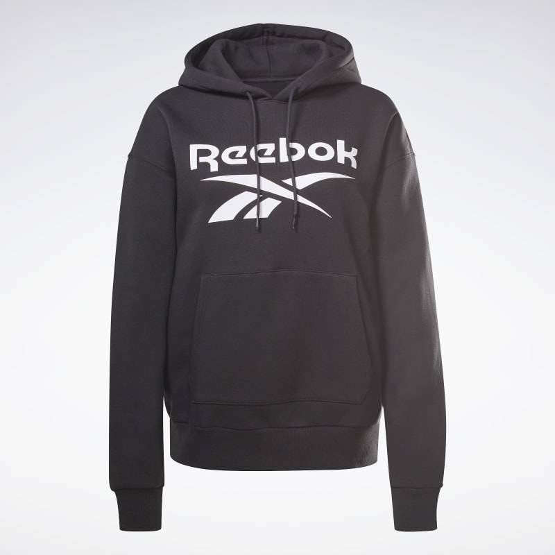 Woman hoodie Reebok - black