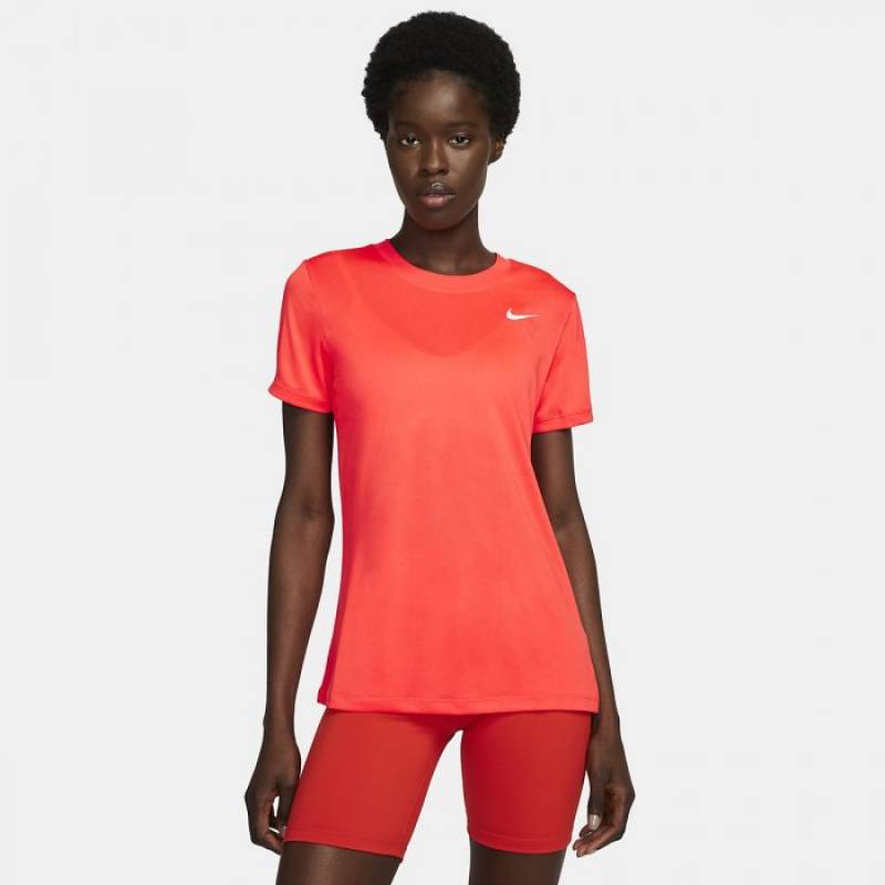 Woman T-Shirt Nike Dri-FIT Legend - orange