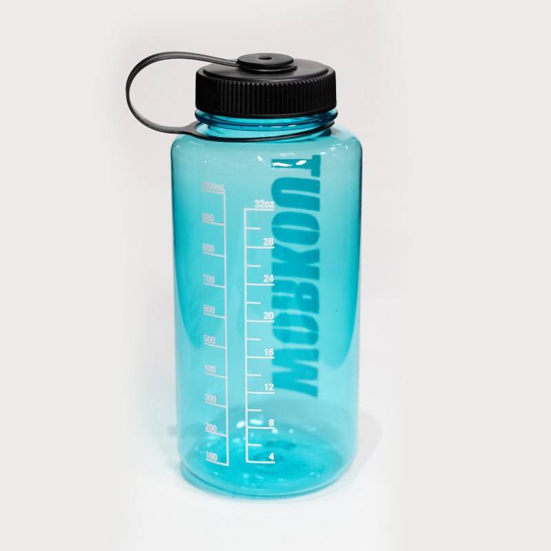 Láhev na pití WORKOUT 1000 ml - azurová