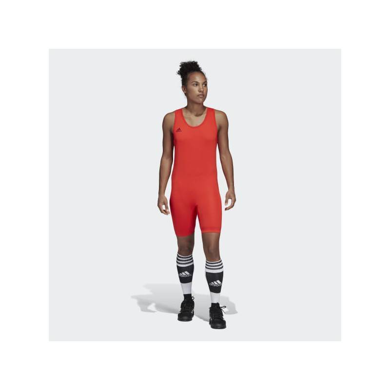 Vzpěračský / powerlifterský dres adidas red 2019