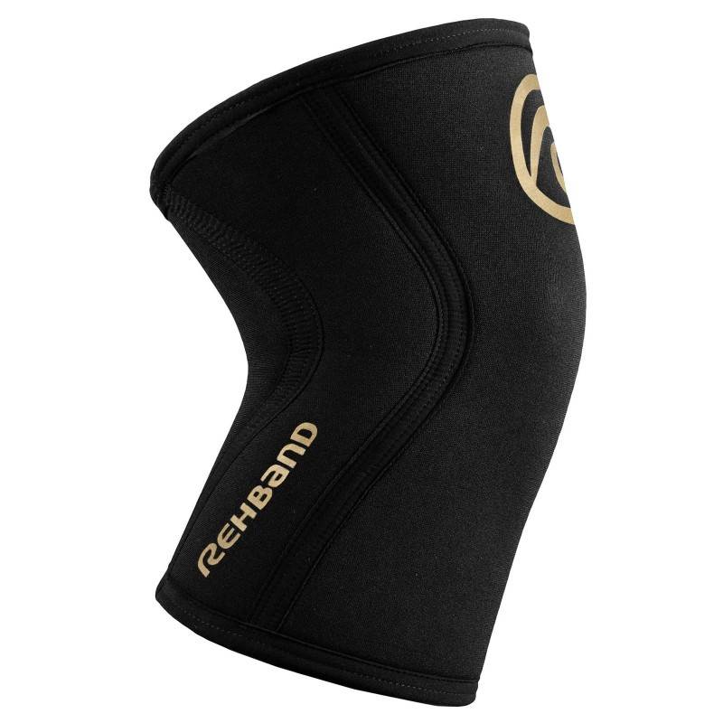 Knee bandage RX 5 mm - gold/black