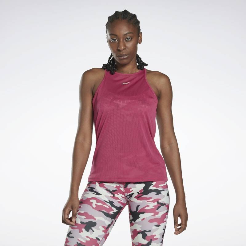 Woman top United By Fitness Perforated pink