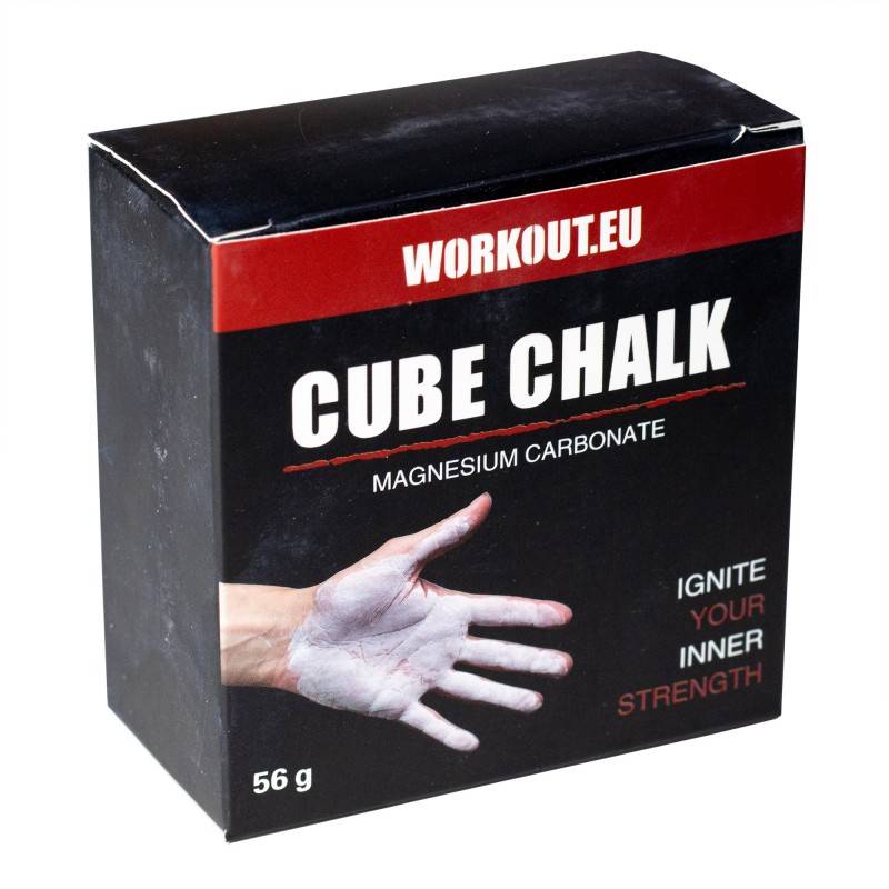 Magnésium kostka 56g Chalk Block WORKOUT