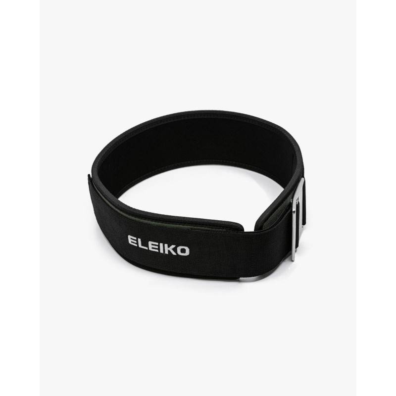 Eleiko EVA belt with stainless steel buckle - green