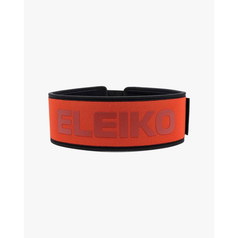 Eleiko EVA belt with stainless steel buckle - red