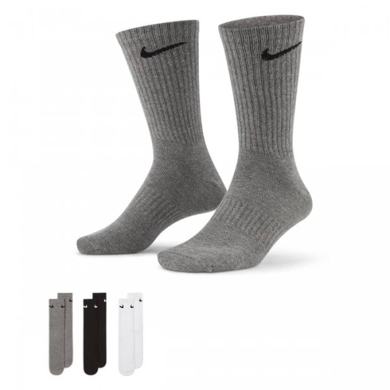 Nike Everyday Lightweight Training Socks 3 Pairs Mix