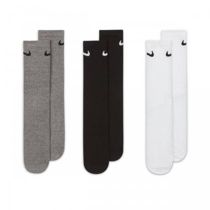 Nike Everyday Lightweight Training Socks 3 Pairs Mix