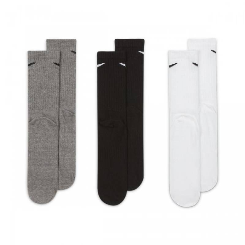 Nike Everyday Lightweight Training Socks 3 Pairs Mix