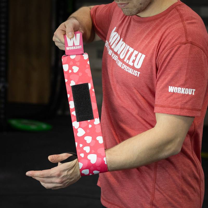 Wrist wrap WORKOUT - heart