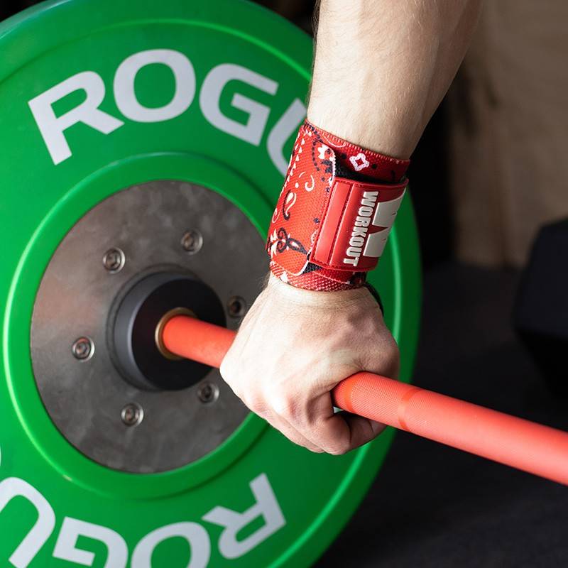 Wrist wraps WORKOUT - red