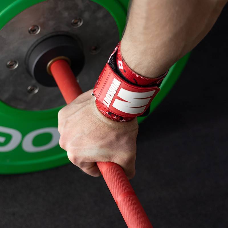 Wrist wraps WORKOUT - red